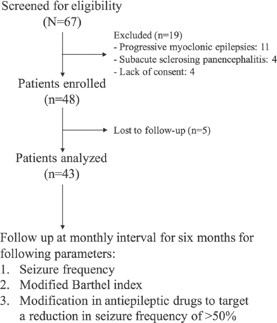 Flow diagram of the study